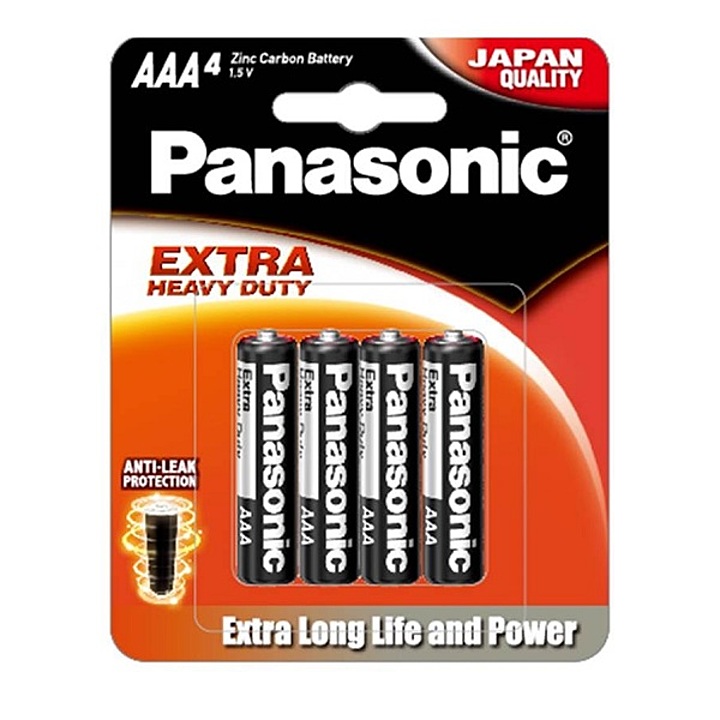 PANASONIC BATTERY AAA (EXTRA HEAVY DUTY)