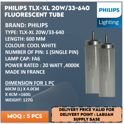 PHILIPS TLX-XL 20W 33-640 FLUORESCENT LAMP