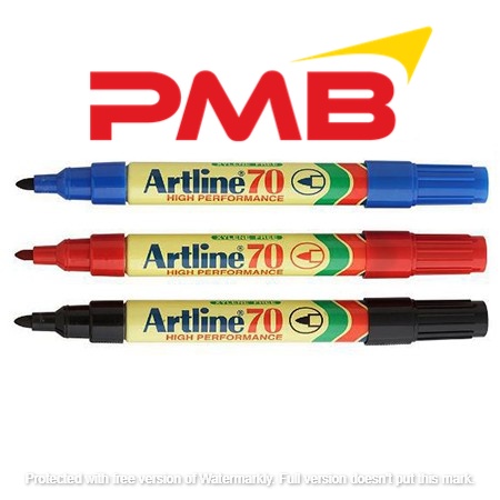 [PANTHER X]PERMANENT MARKER 70 ARTLINE, BLUE [MOQ:12PCS(1 BOX)]