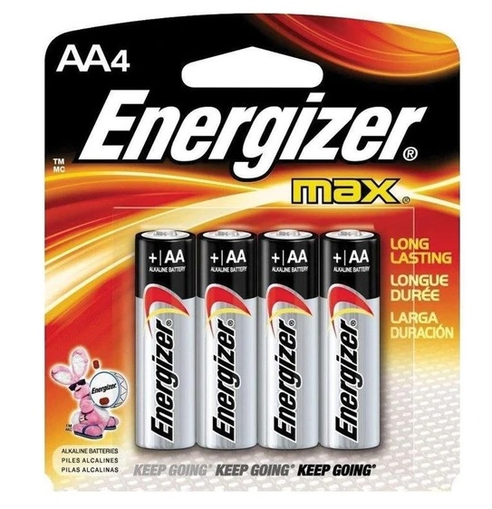 [DELIVER TO LABUAN ONLY]ENERGIZER BATTERY AA, 4PCS  /  PACK