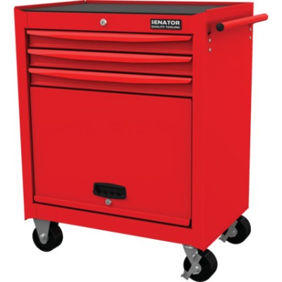 Senator 3 Drawer Metal Roller Cabinet - SEN5941530K