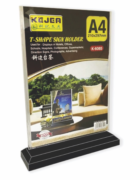 Acrylic Plastic Counter Holder (A4 SIZE)