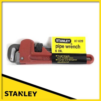 Stanley 87-620 Red Pipe Wrench Pipe 6in 140mm