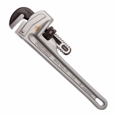 RIDGID 810 Aluminium Straight Pipe Wrench (10''   250'') 31090