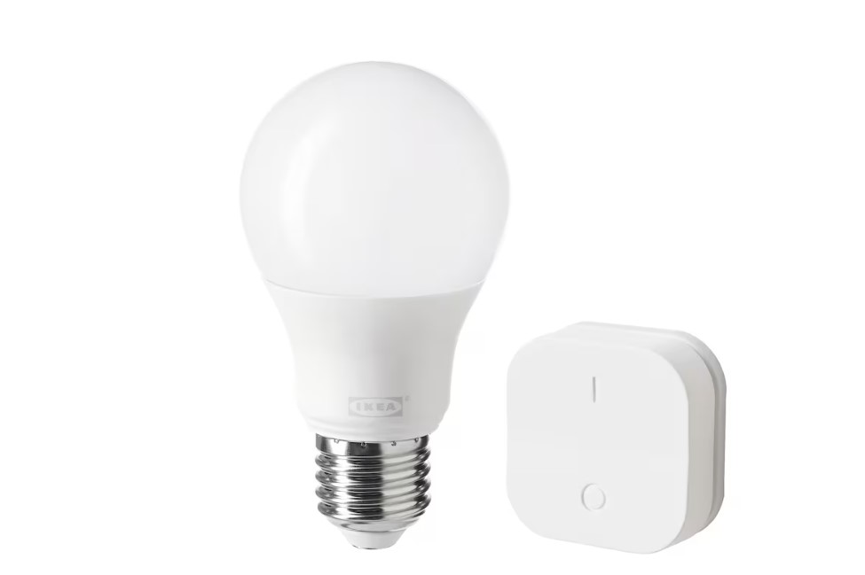 TRÅDFRI Dimmer kit, smart wireless dimmable  /  warm white, E27