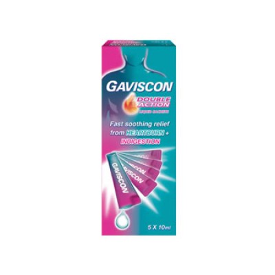 Gaviscon Double Action Liquid 5s x 10ml