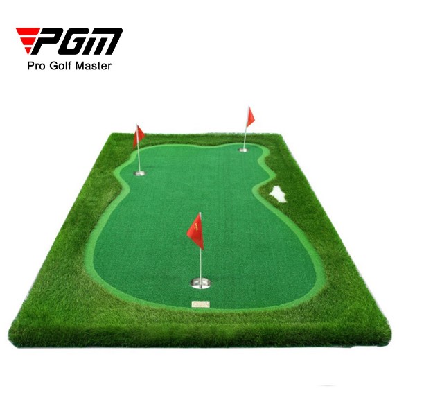 PGM GL006 artificial grass golf putting green mini putter training mat (UPGRADE THICKER VERSION 2 X 4M)