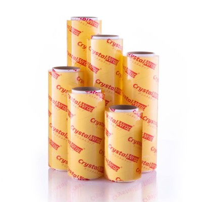 Food Plastic Wrapping, Crystal Wrap 450mm x 400m   roll