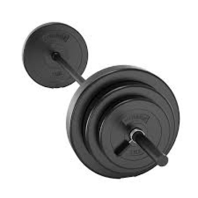 Adjustable Barbell Set Straight bar c w weight plate