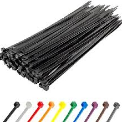 Cable ties, Nylon, 100mm x 2.5mm, 100 pc pack