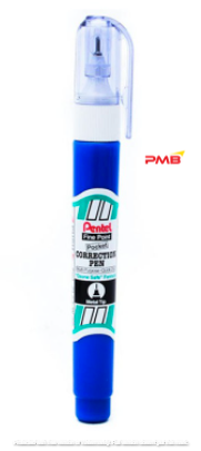 PENTEL CORRECTION PEN ZL62-W, 10PCS  /  BOX (DELIVERY LABUAN AREA ONLY)