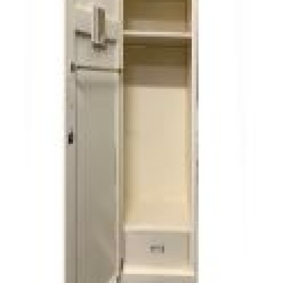 SANYON Metal Marine Wardrobe Lockers In Single Door With Drawers Inner Door-W600 Width-SYML-012