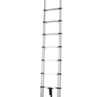 Zarges Telescopic Ladder Aluminium 9 steps 2.9m open length