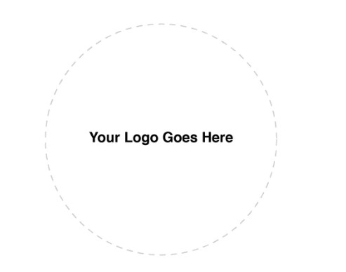 ROUND SHAPED LOGO STAMP | PRE-INKED