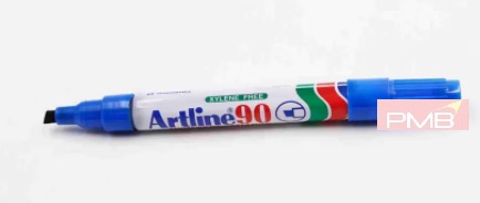 ARTLINE 90 PERMANENT MARKER, BLUE, 10PCS  /  BOX