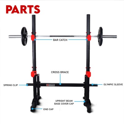 Vigor Fitness Squat Rack Weightlifting Barbell Rack [XTECH-F5]