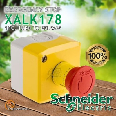 Schneider Electric | Harmony XALK Series | Emergency Stop Push Button