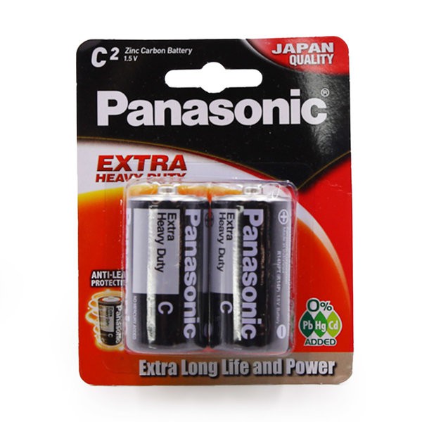 PANASONIC BATTERY C (EXTRA HEAVY DUTY)