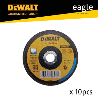 Dewalt DWA8060 100 x 1.2 x 16mm Inox Metal Cutting Disc [10s]