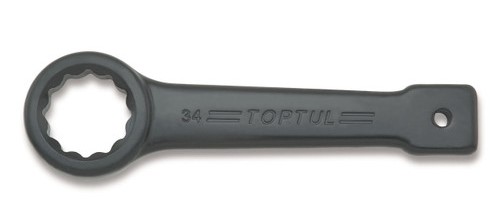 TOPTUL 32mm x 189mmL Slogging Ring Wrench (Black)