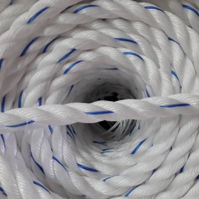 ROPE, FBRS, 6MM, 100M, 3, PP, CIRC, WHT