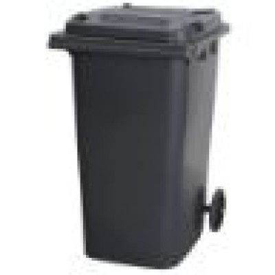 Grey 240 Litre Standard Household Wheelie Bin