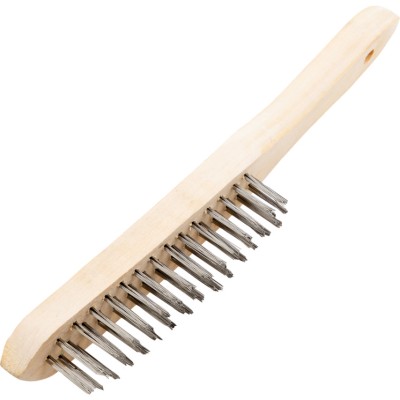 Kennedy 4-ROW STAINLESS STEEL WIRE SCRATCH BRUSH - KEN9067400K