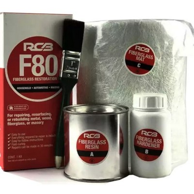 FIBERGLASS RESTORATION KIT - RCB F80 (CLEAR)