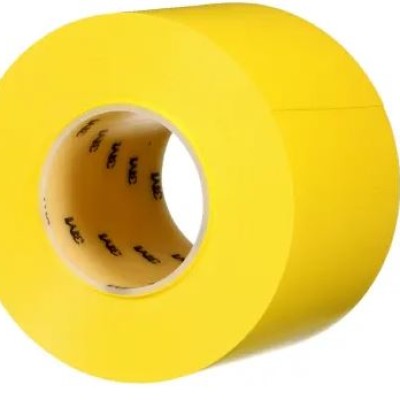 3M 971 Yellow Vinyl 32.9m Floor Tape, 0.43mm Thickness