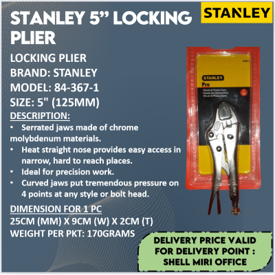 STANLEY LOCKING PLIER 84-367-1