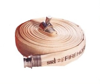 SRI Layflat Fire Hose c  /  w Coupling Inst. Ribb La 65mm NA