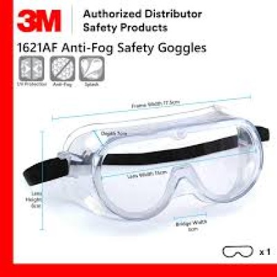 3M 1621AF Safety Goggles