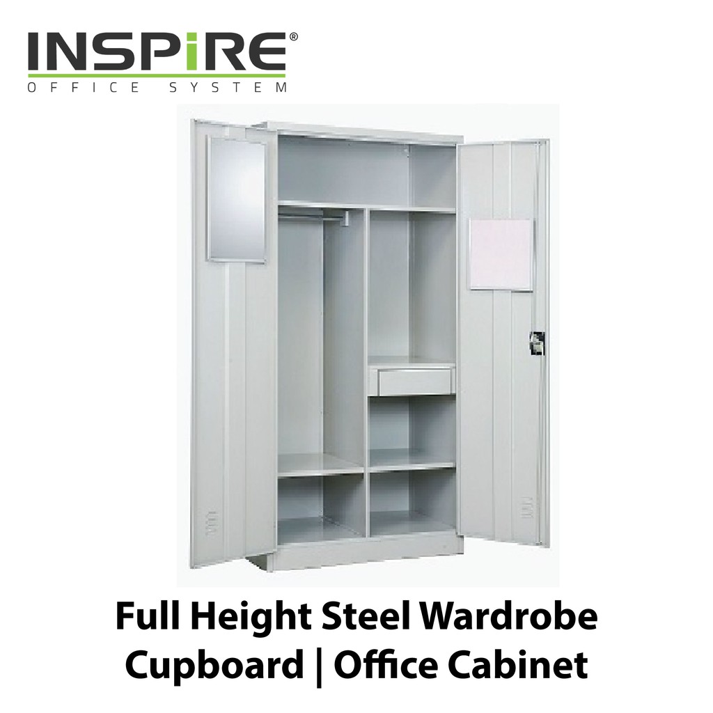 I-S198 Full Height Steel Wardrobe Cupboard | Office Cabinet