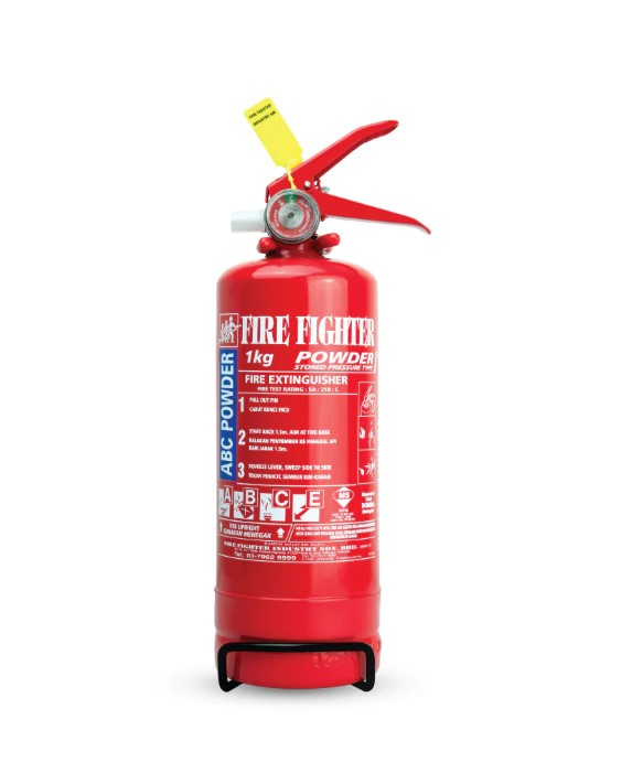 Eversafe Fire Extinguisher 1kg Abc powder (SIRIM Cert)