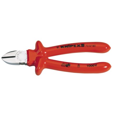 Knipex 70 07 180 VDE Insulated Side Cutters