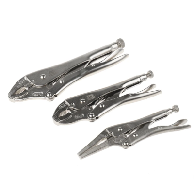 RS PRO  847-3768 Locking Plier Set 250 mm