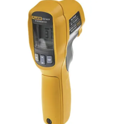 Fluke 62 MAX Infrared Thermometer, -30C Min, +500C Max, C And F Measurements