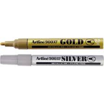 MARKER- ARTLINE 900XF METALLIC MARKER, SILVER 2.3MM