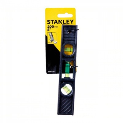 STANLEY Original 42-291 8"   200mm Magnetic Torpedo Level STHT42291