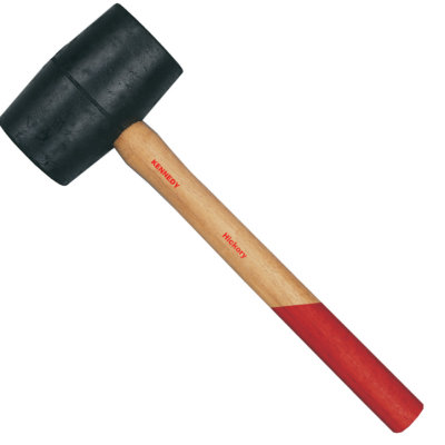 Kennedy Wooden Handle Rubber Mallet 450g