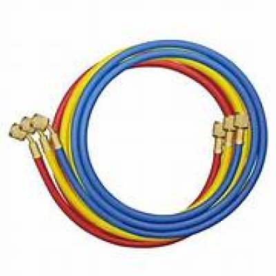 Standard and high pressure hoses with standard fitting (1 4" SAE) - For hvac manifold gauge