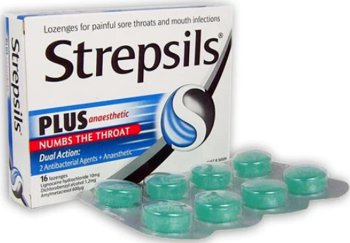 STREPSIL LOZENGES MAX PLUS