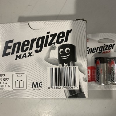 BATTERY ENERGIZER SIZEC 2PCS PACK