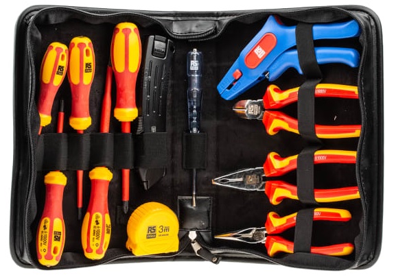 RS PRO VDE Insulated Screwdriver and  Plier Set