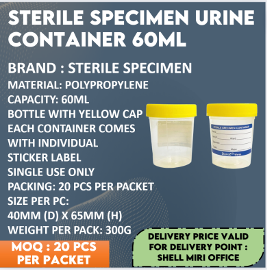 STERILE URINE SPECIMEN CONTAINER