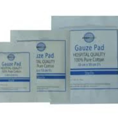 Sterile 5CM X 5CM gauze pads