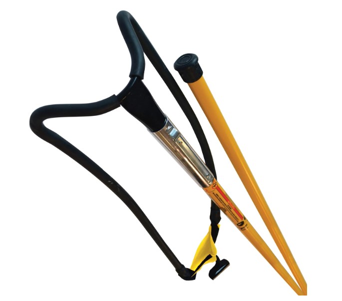 BIGSHOT SLING SHOT THROWLINE LAUNCHER ARBORIST TWO 4' POLES ARBORIST