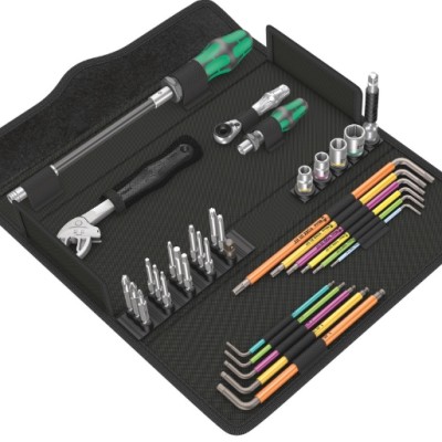 Wera 35 Piece Kraftform Kompakt F 1 screwdriving tool set for window installation Tool Kit with Box