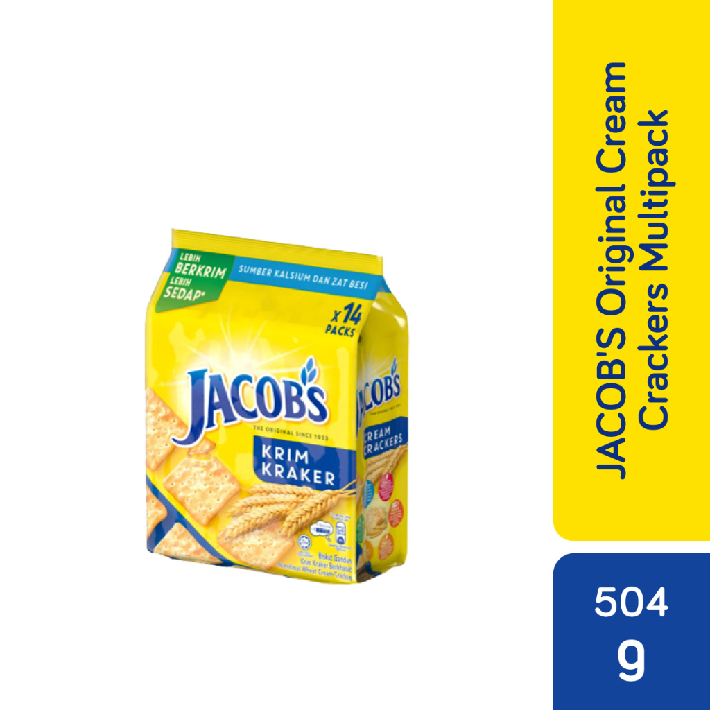 Jacob's Cracker Multipack, Original 504g