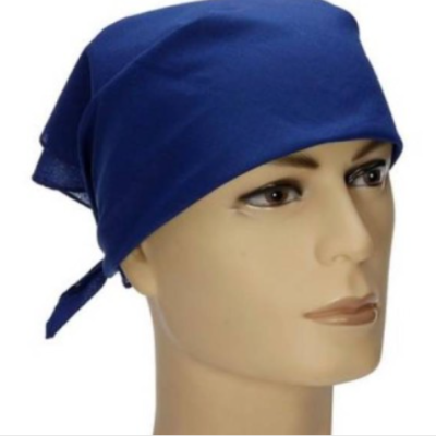 WESTEX, STYLE-341, FLAME RESISTANT BANDANA, 88% cotton and 12% high-tenacity nylon, navy blue, ATPV rating 6.1 cal cm;.